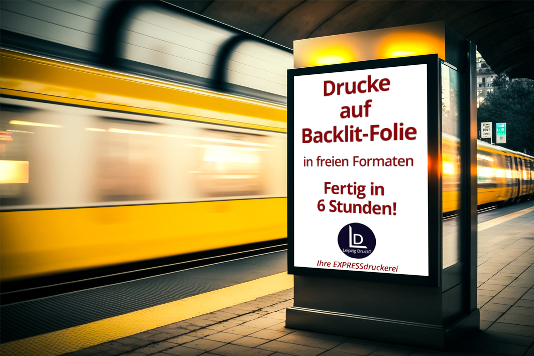 Foliendruck auf Backlit-Folie