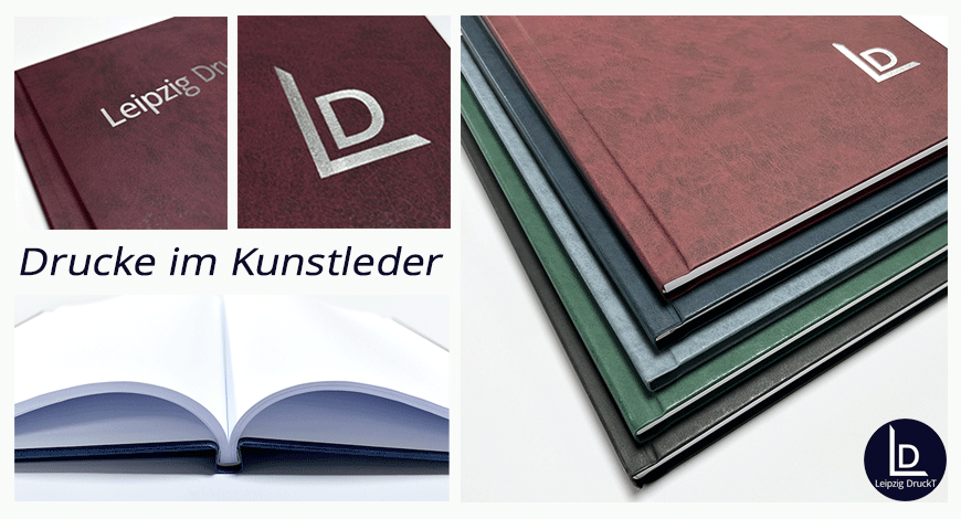 Drucke im Hardcover Kunstleder