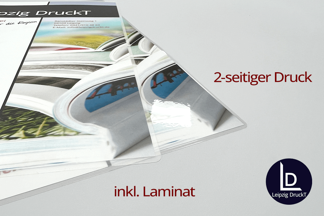 Drucke inkl. Laminat - 2-seitig