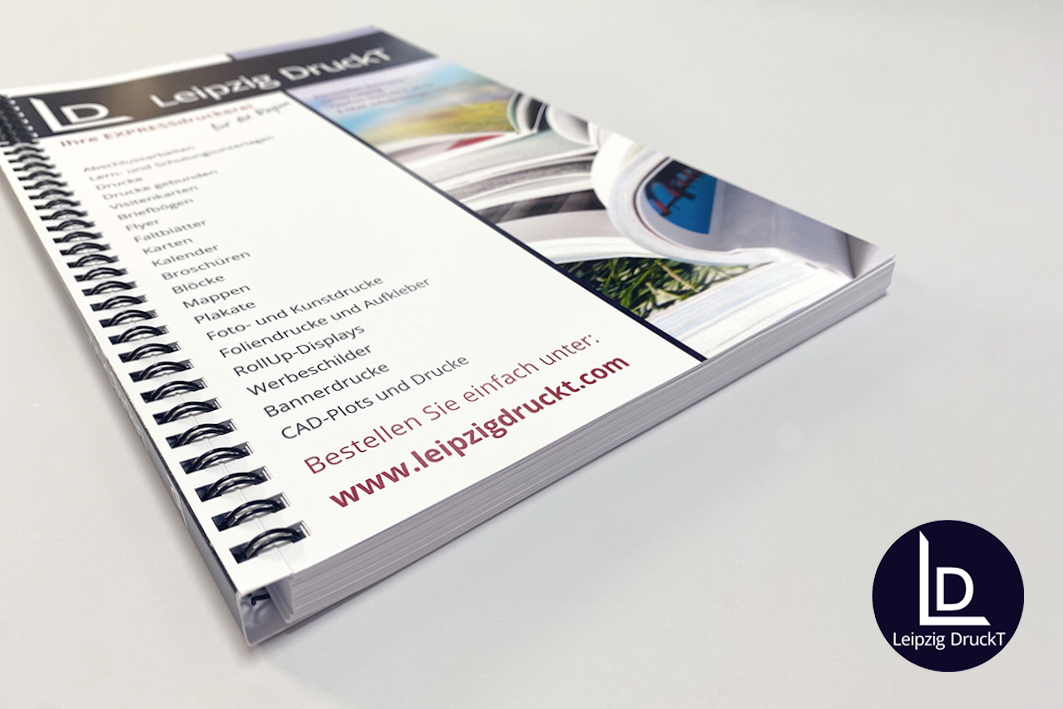 Drucke mit Halbverdeckter Bindung