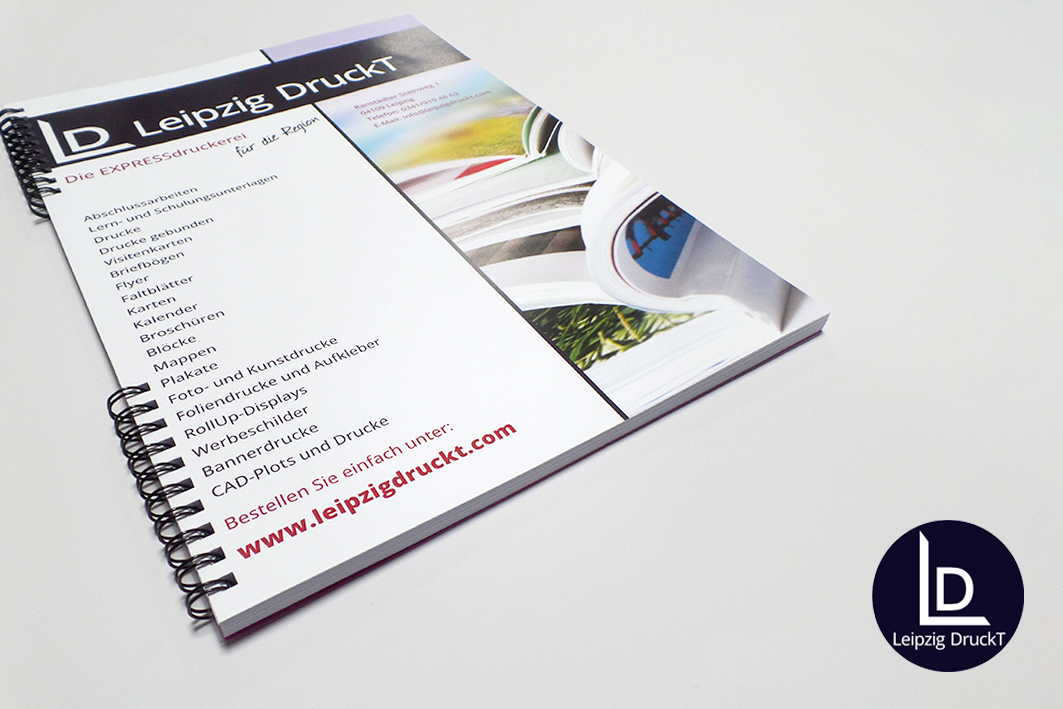 Drucke im Softcover mit Skip-Bindung - bis 500 Seiten